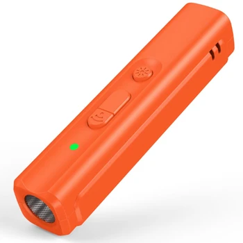 Cão de estimação ultra-Sônica Repelente Anti Latido Recarregável USB Equipamento UV Detectar a Luz de Treinamento Do Cão Peças Acessórios (B)