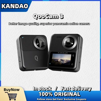 Kandao QooCam 3 Melhor Qualidade De Imagem Superior Panorâmico, Câmera, Ação