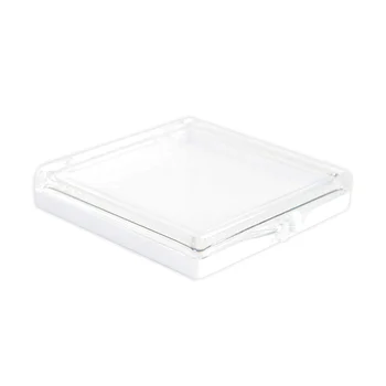DK21674 Mais Populares Prática Caixa transparente com adesivo de Almofada de Gel - Perfeito para Apresentar e Destacar Pedras preciosas