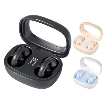 Portátil fone de ouvido sem Fio LED Display Digital de som hi-fi com Bluetooth Compatível 5.3 Fones de ouvido com Microfone