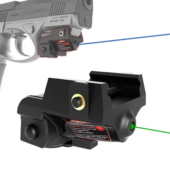5mw Recarregável Touro G2C Glock 17 18c 19 Tático de Arma Pistola Visão Laser Verde Red Dot Picatinny Rail Visando Ponteiro Laser