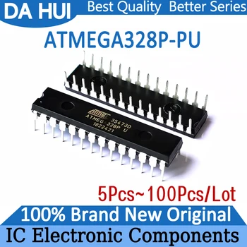 ATMEGA328P-PU ATMEGA328P ATMEGA328 ATMEGA IC Chip MCU DIP-28 Em Estoque 100% Novo Originl