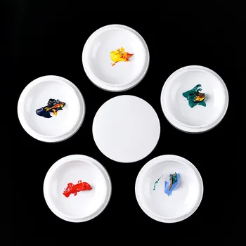 Multi-funcional de Cinco Paleta de camada Multi-camada de Aquarela Pintura Chinesa Paleta de Arte Especiais Anti-queda Paleta de Pintura