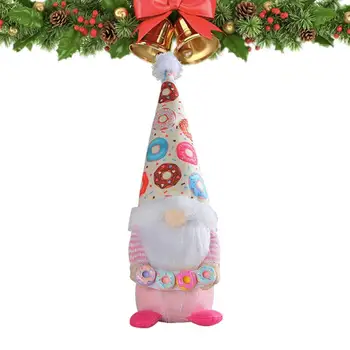 Natal Gnomos Enfeites De Natal Gnomos Decorações De Rosca, Decorações De Natal Para A Casa Do Gnome Decorações Rosto De Pelúcia