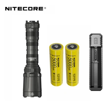 NITECORE SRT7i 3000lumen lanterna magnéticas de sucção função de carregamento USB + 2X5000mah bateria + carregador UI1