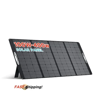Portátil 200w Painel Solar Dobrável Sunpower Monocristalino 100w de Energia Solar do Carregador Para o Acampamento de RV Sistema Solar