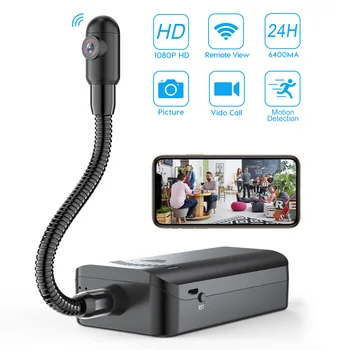 1080P HD DIY Pequena Câmera de Vigilância wi-Fi, Gravador de Vídeo de Monitoramento Remoto em Miniatura Cam Home Security Micro IP da Máquina Secreta