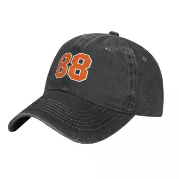 Oitenta e Oito Faculdade de Esportes Número 88 Chapéu de Cowboy Ícone partido chapéus Bonés Para Homens Mulheres
