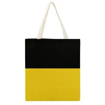 Lona Tote Bag Duplo Bandeira de Baden-Württemberg Gráfico Vintage de Alta Qualidade, Sacolas de Lona, Saco de Piada Cobertor Rolo