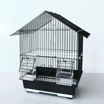 Casa em Estilo Black Bird Cage Fácil limpeza