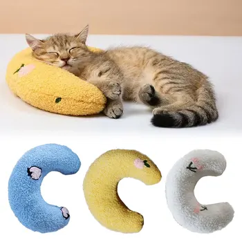 O Brinquedo do gato Macio e confortável animal de Estimação de Presente Travesseiro Mastigar Louco de Moagem de Catnip Jogar Brinquedos