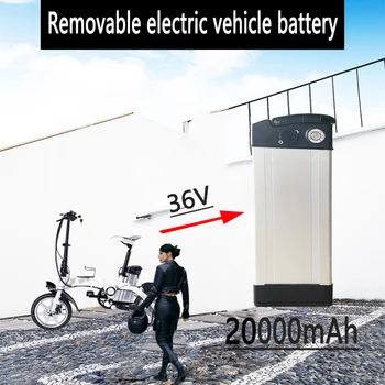 10S4P 36V 20000MAH Portátil Haiba Bateria, Adequado para a Alta-potência de 500W de Lítio de Shell de Alumínio de Bicicleta Elétrica