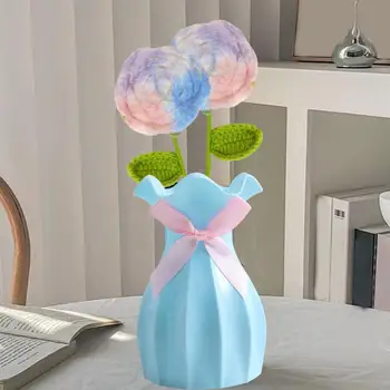 Resistente Vaso Elegante, Durável o Vaso de Flor para a Moderna Decoração do ambiente de Trabalho Simulado Arranjo de Flores Secas de Alta Resistência