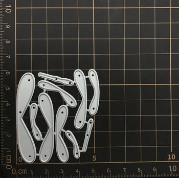 Libélula de Corte de Metal Morre Stencils Para DIY Scrapbooking Decorativos em Relevo Artesanato Morrer CutsTemplate
