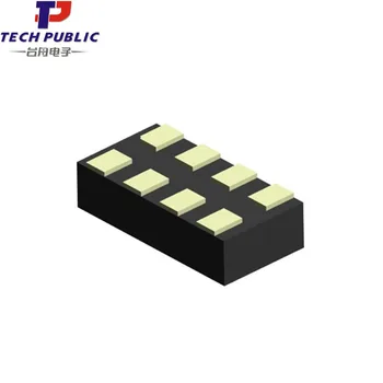 IP4221CZ6-S DFN1410-6 Tech Público ESD Diodos de Circuitos Integrados, Transistor Eletrostática tubos de Proteção