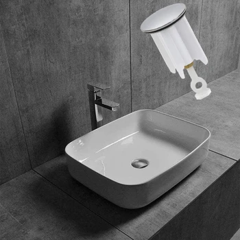 40MM Banheira Plug Plug Coletor de casa de Banho Universal Bacia Plug Ajustável Destacável de Elevação Manual Dreno de Acessórios de Cozinha
