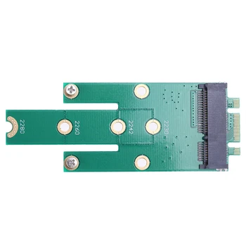 NGFF M. 2 B + Tecla M para mSATA Mini PCI-E SSD SATA 3.0 Macho Cartão Conversor de