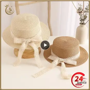 1~10PCS Leve E Respirável Sol Capacete Elegante E Leve, de Verão, Chapéu de Sol Curto de Borda Não Abafado Mini Chapéu de Palha