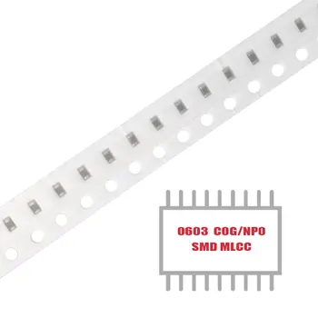 O MEU GRUPO 100PCS SMD MLCC CAP CER 56PF 100V C0G/NP0 0603 Superfície de Montagem de Capacitores Cerâmicos Multilayer em Stock
