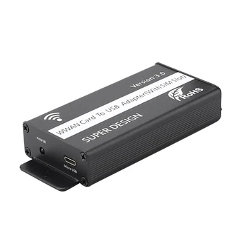 Mini PCI-E E PCI Express Wireless Adaptador USB para WWAN/LTE Módulo de Kit de Conversor
