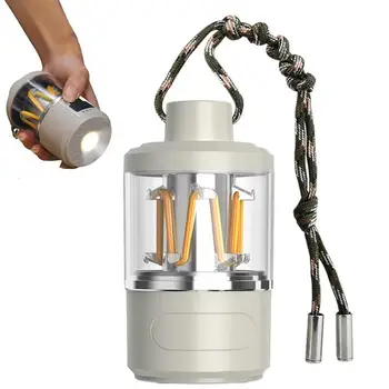 Lanterna Camping LED Lâmpada Alimentada por Bateria Impermeável Tenda de Luz Com 3 Modos de Luz Caminhada de Mochila de Engrenagem Para quedas de Energia Acampamento