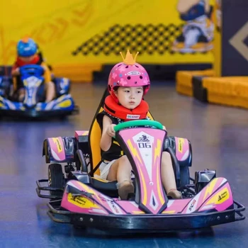O Parque De Diversões Fornecedor De Crianças Elétrico De Corrida De Kart/Bateria Powered Pequeno Go Karts/Karting Carros