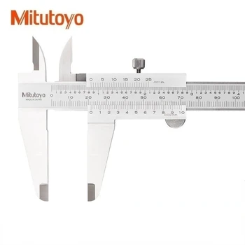 O Paquímetro Mitutoyo 530-119 de Medição Régua de Escala de Medidores de Vernier Caliper 12em 150mm 200mm 300mm de 0,05 mm .001in de Aço Inoxidável Ferramenta
