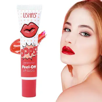 Retire o Líquido Batom Impermeável Magia Matte Vermelho Sexy maquiagem de Longa duração Brilho Labial Beleza Liquid Lip Stick