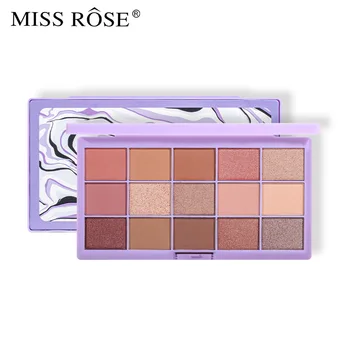 Miss Rose Matte Eyeshadow Palette - Halloween Shimmer Cosméticos Com Alto Custo De Desempenho E Excelente Cor De Pagamento De Salários