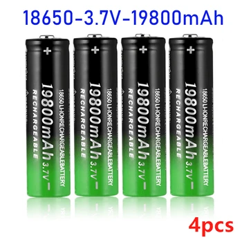 2023new 3.7 Bateria V bateria recarregável de iões de lítio antes de Bateria de Lanterna LED da Bateria Atacado Carregador