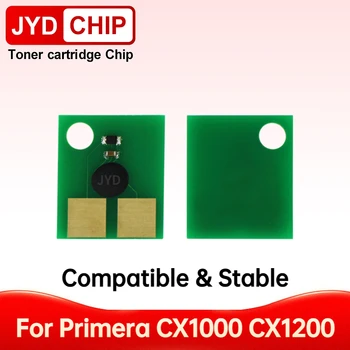 Tinteiro compatível de Chip para Primera CX1000 CX1200 Toner de Reposição de Chip Inteligente para 57401 57402 57403 57404 15K Impressora colorida Digital